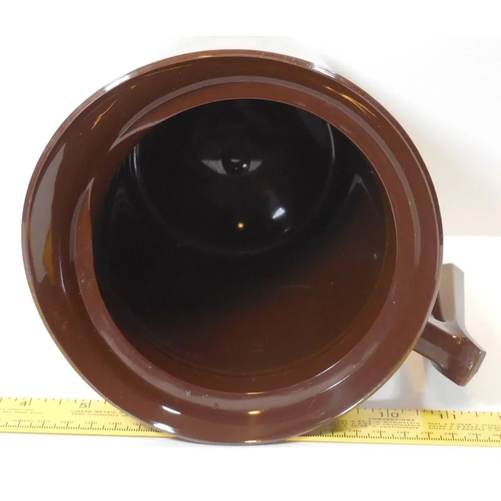 Thermo Serv‎ Coffee Carafe Pitcher 55oz Wood Grain USA Made VINTAGE